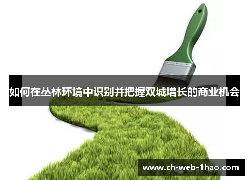 如何在丛林环境中识别并把握双城增长的商业机会 如何在丛林环境中识别并把握双城增长的商业机会